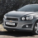 Бампер передний в цвет кузова Chevrolet Aveo T300 (2011-2015)