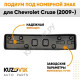 Накладка под номерной знак Chevrolet Cruze (2009-) KUZOVIK KUZOVIK