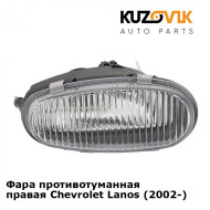 Фара противотуманная правая Chevrolet Lanos (2002-) KUZOVIK