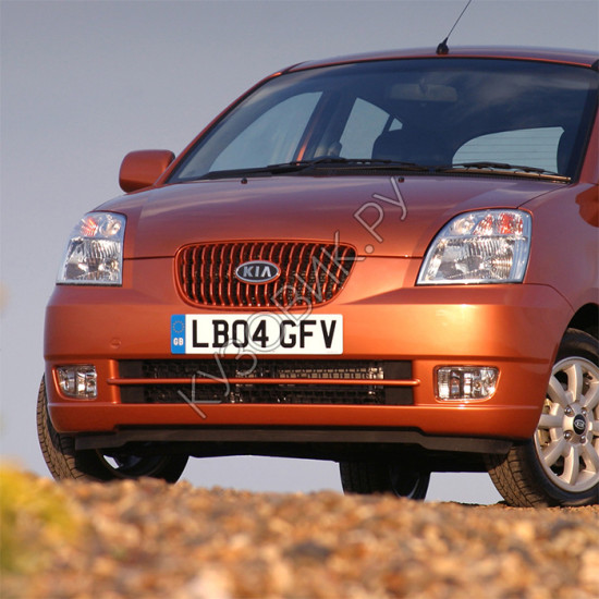 Бампер передний в цвет кузова Kia Picanto 1 (2004-2007)