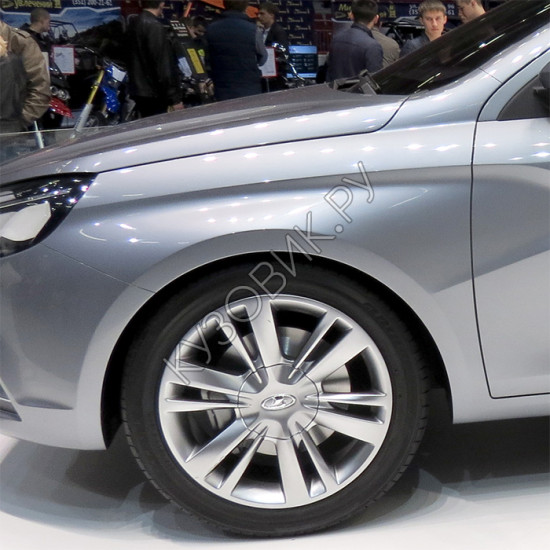 Крыло переднее левое в цвет кузова Лада Веста