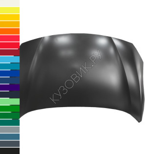 Капот в цвет кузова Renault Fluence (2009-2013)