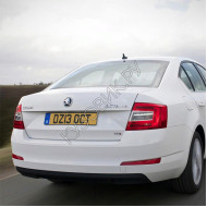 Бампер задний в цвет кузова Skoda Octavia A7   (2013-2017) дорестайлинг